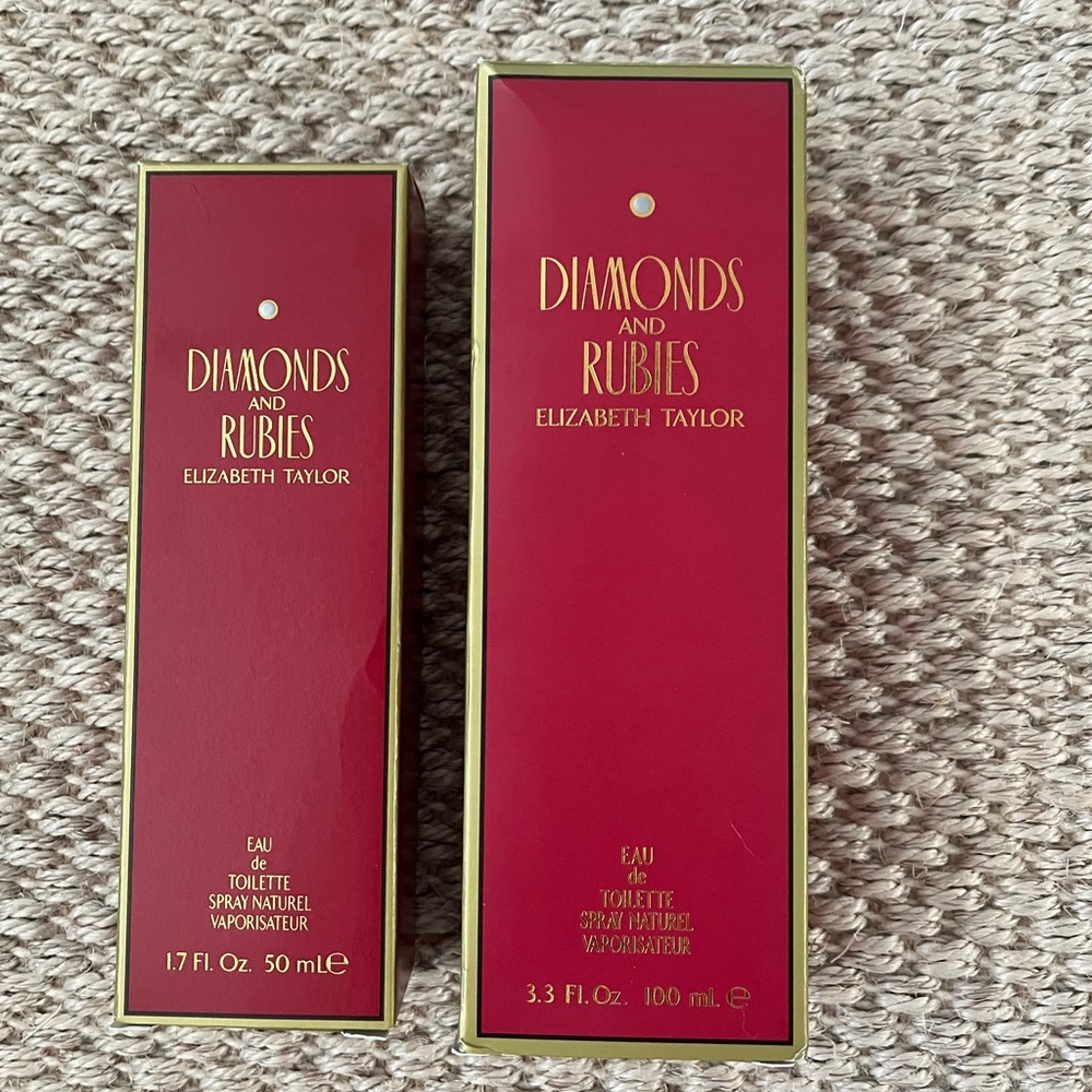 Bogo Listing *Elizabeth Taylor Diamonds and Rubies Eau de Toilette - Red